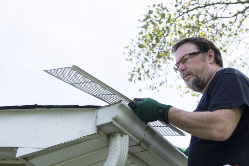 Local Gutter Covers Installation pros at work